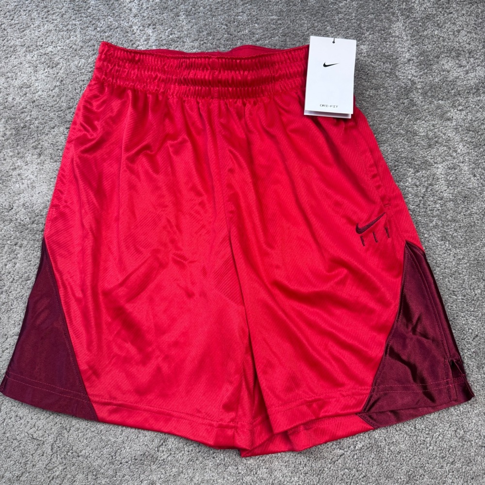 NEW Nike Women's XS Red Basketball Shorts